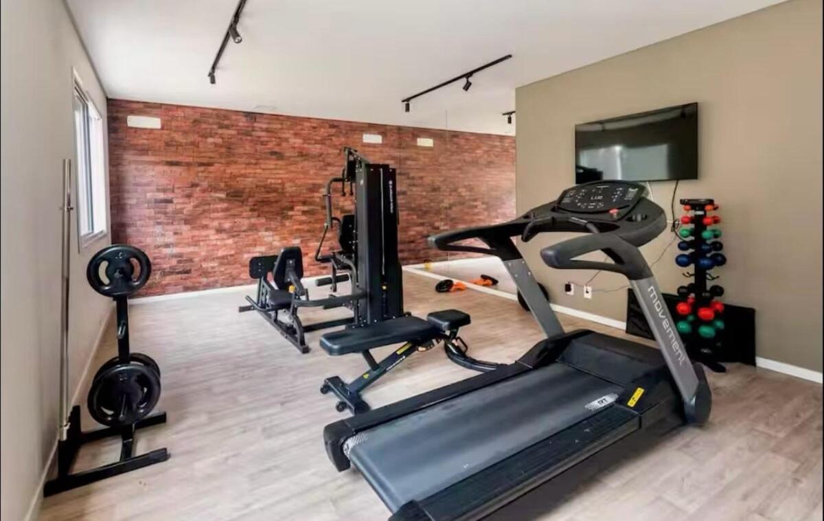 Apartamento Loft Com Ar Condicionado E Piscina A 86 Metros Do Metro Bras *